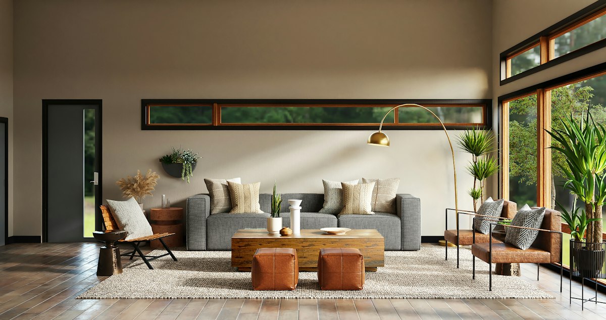 Luxury classic living room
